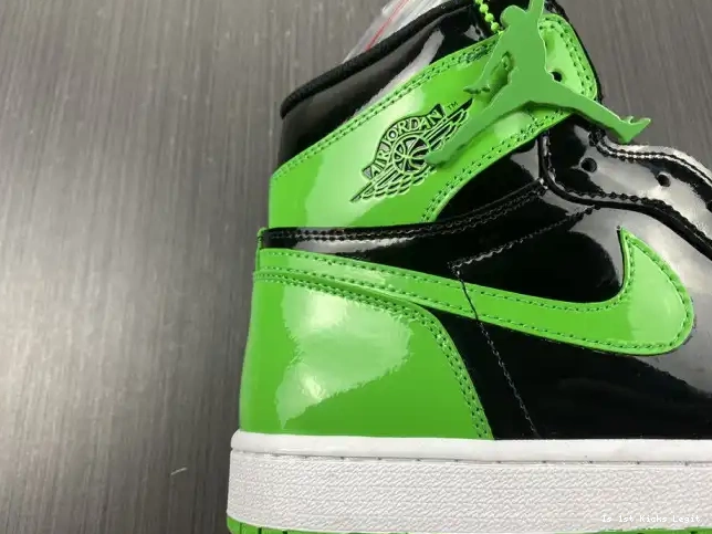Jordan 1 High Air Pine 555088-030 Green OG 0615